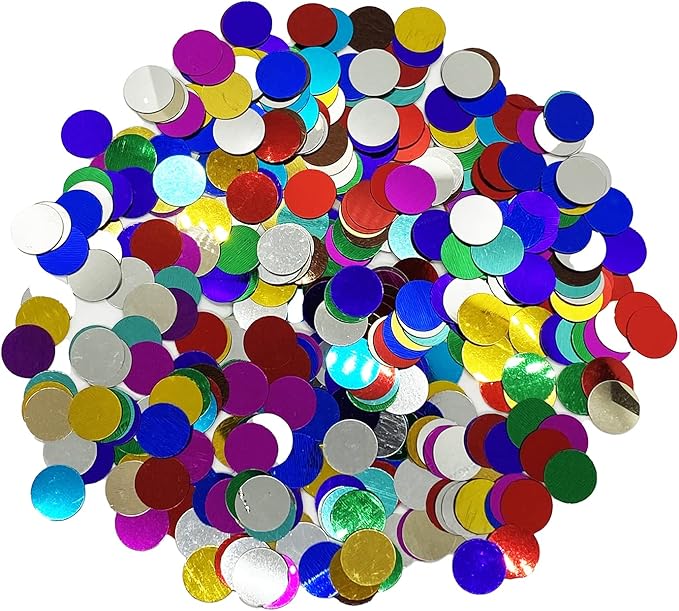 Ultimate Confetti - Multicolor Metallic Table Scatter Confetti Dots