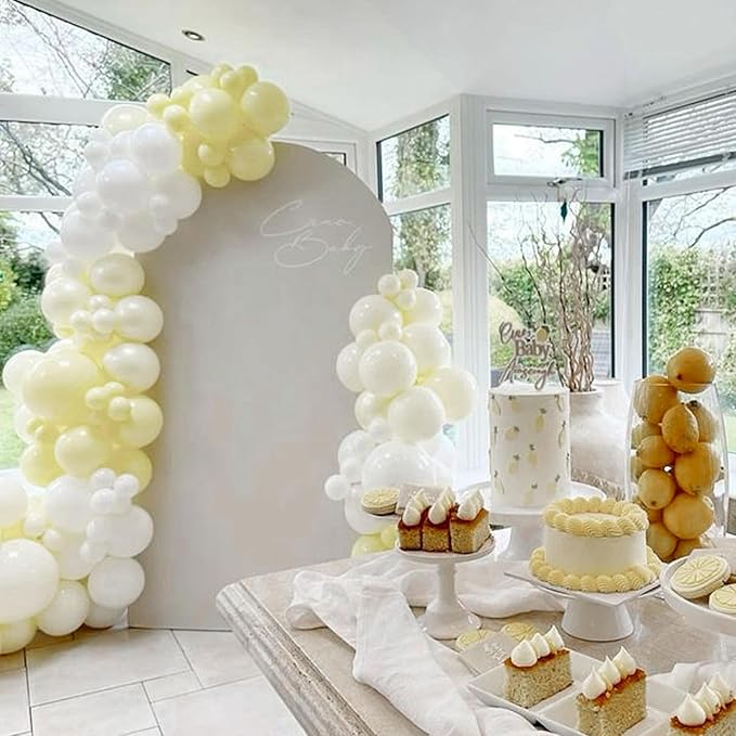 PartyWoo Beige Balloons 50 pcs 12 Inch Cream Ivory White Balloons for Wedding Baby Shower Birthday Bridal Shower Graduation Engagement Easter Anniversary Tea Boho Party Decorations White-Q08