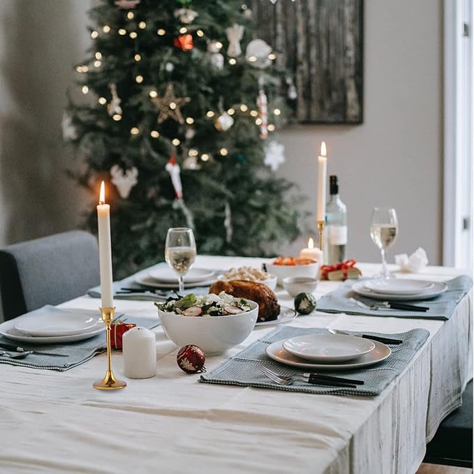 Candlestick Holders,Taper Candle Holder for Candlesticks Gold Brass Vintage Candle Stick Candle Holder Candelabra Candle Holder for Fireplace Party Dining Home