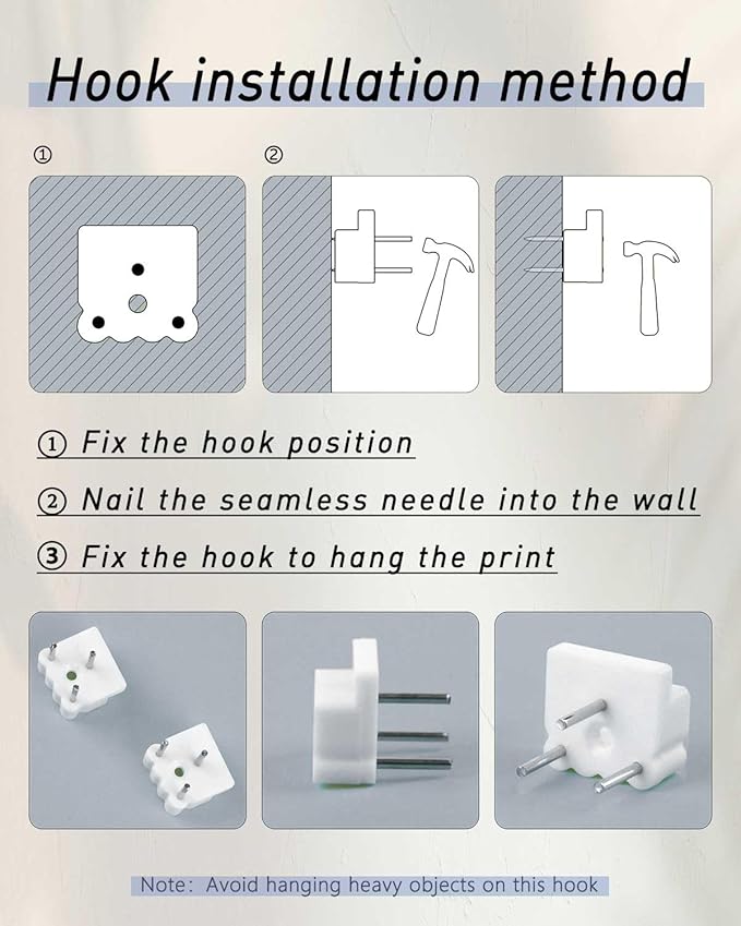 InSimSea Framed Canvas Wall Art Vintage Decor, Coastal Wall Art Danish Coast Nature Scenic Art for Bedroom, Wall Paintings, Farmhouse Office Bathroom Wall Decorations, 12"x16"