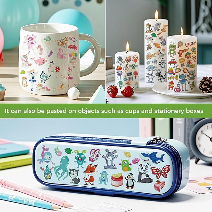 400Pcs Luminous Tattoos For Kids,Mixed Styles Temporary Tattoo Stickers,Glow In The Dark Tattoos for Boys and Girls,Mermaid Dinosaur Butterfly Fake Tattoo or more party makeup gifts 30 Sheets