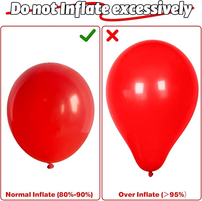 Baseball Theme Balloons - 60PCS 12INCH Red, White & Blue Nautical Helium Latex Balloons for Sports, Birthday, Baby Shower Decorations