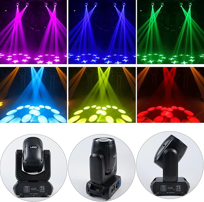 150w LED Moving Head Light RGBW Beam Lights with DMX for Live Show DJ Disco Events Party Stage Lighting KTV Wedding