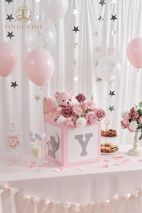 TINGE TIME Artificial Flowers, 25pcs Real Looking Gradient Purple Pink Rose Fake Roses w/Stem for DIY Wedding Bouquets Centerpieces Arrangements Party Baby Shower Home Decorations