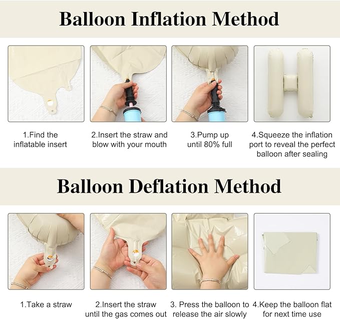 40 Inch Beige HOME Balloon Banner for House Warming Decoration Party, Large Cream White Foil Letter Balloons Sign for Housewarming, New Home Party, Homecoming Decor and Welcome Home Decorations