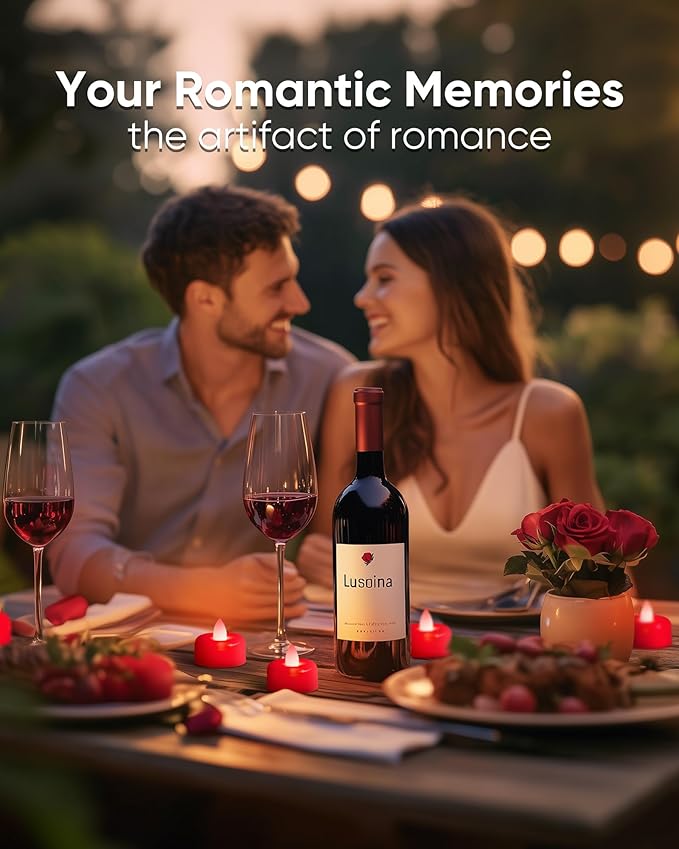 Raycare Red Battery Operated Tea Lights, 24 Pack Long Lasting Fake Candles, Flameless LED Tea Light, Colored Tealights Candles for Votive, Wedding, Table Centerpiece, Aniversary, Halloween, Christmas