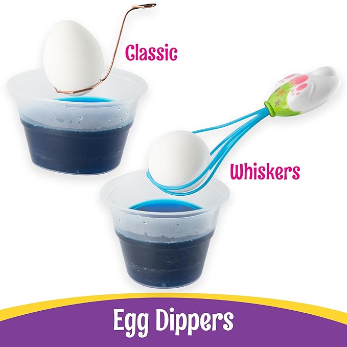 PAAS Easter Egg Decorating Kit, Includes 1 Unicorn Egg Dying Kit, 1 Loveable Llamas Egg Dying Kit, 1 Dino Decorating Kit Whiskers for Easy Egg Dying, Food Safe Dye (4 Piece)