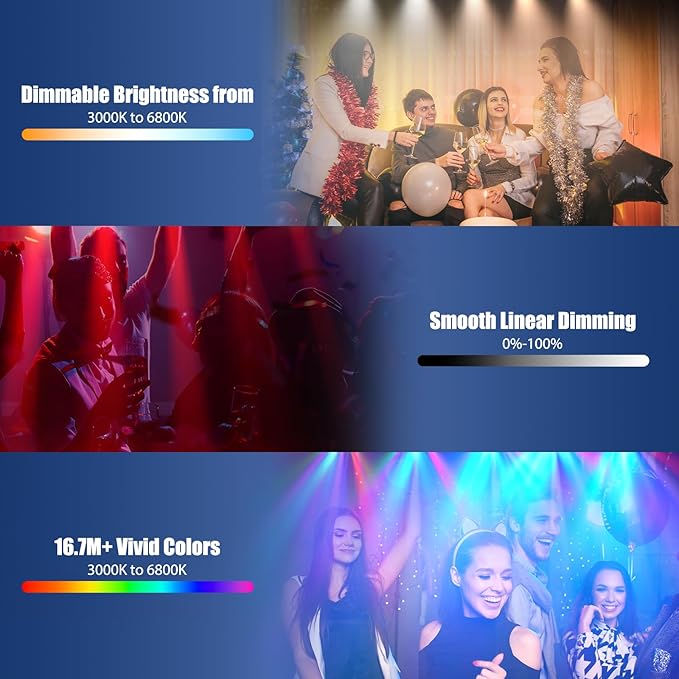 10PCS Moving Head Light 7x40W LED with Wash Beam Vortex Kaleidoscope Effect RGBW 4 in 1Color Bee Eye Focus DJ Light by DMX and Sound Activated Control for Concert Hall Theater Stage Lighting Effect