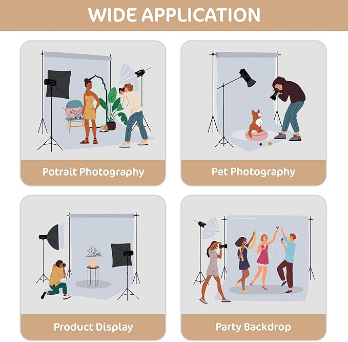 Kate Backdrops 10x10ft Grey Old Master Photography Backdrop Portrait Background Photo Props for Headshot