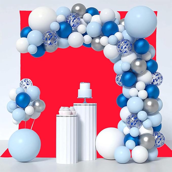 Red Photography Backdrop for Photoshoot, Photo Backdrop Curtain, Perfect Red Backdrops for Party Portrait Photoshoots Video Studio 5FTx7FT