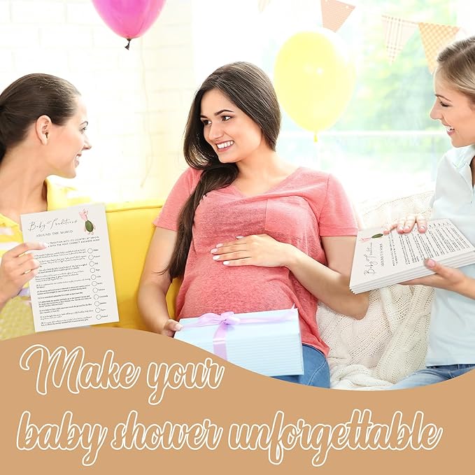 Winnie Baby Shower Games, Baby Traditions Around The World, Baby Shower Game Cards, Set of 30, Winnie The Pooh Party Favors, Baby Shower Party Games Supplies & Activities, Baby Shower Decorations