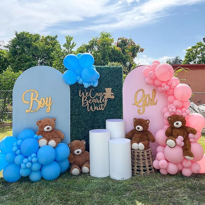 Blue Balloons 12 Inch, 50Pcs Sky Blue Balloon Light Blue Latex Balloons Matte Baby Pastel Blue Helium Party Balloons for Birthday Wedding Baby Shower Gender Reveal Graduation Party Decorations