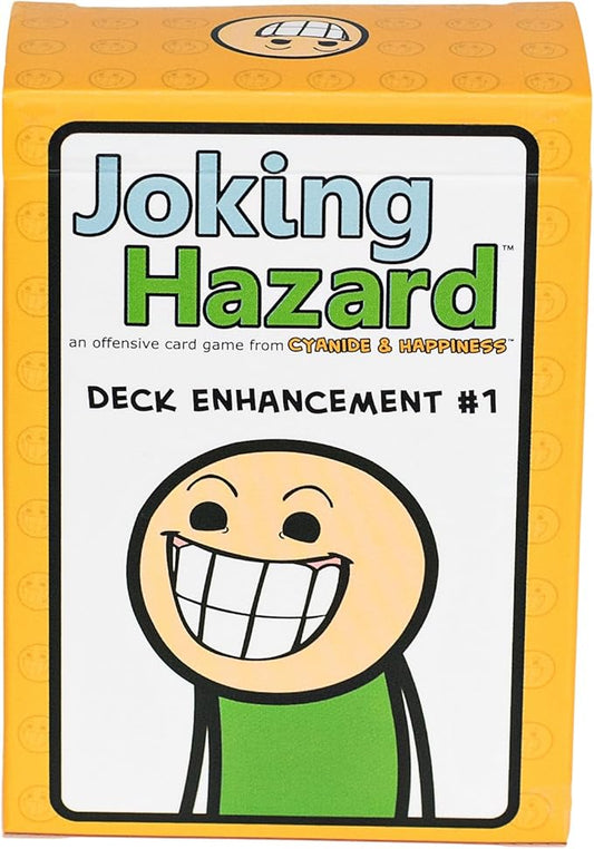 Joking Hazard Deck Enhancement #1 - Expansion Pack for Fun Party Games by Cyanide & Happiness, 100 New Hilarious Comic Cards | Perfect for Game Night