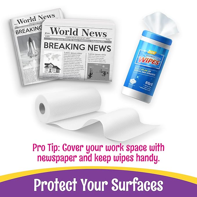 PAAS Easter Egg Decorating Kit, Includes 1 Unicorn Egg Dying Kit, 1 Loveable Llamas Egg Dying Kit, 1 Dino Decorating Kit Whiskers for Easy Egg Dying, Food Safe Dye (4 Piece)