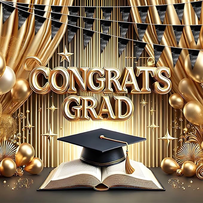 65FT Black Glitter Triangle Pennant Banner Flag Metallic Bunting Fabric Garland for Christmas Graduation Wedding Engagement Bachelorette Holiday Halloween Celebration Valentine's Party Supplies