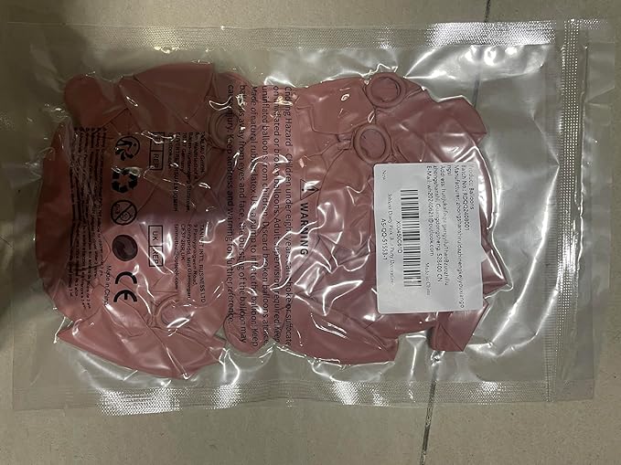 Dusty Pink Balloons 12 Inch, 50 Pcs Vintage Pink Balloon Boho Dusty Rose Latex Balloons Matte Mauve Retro Blush Pink Helium Balloons for Birthday Wedding Baby Bridal Shower Party Decorations