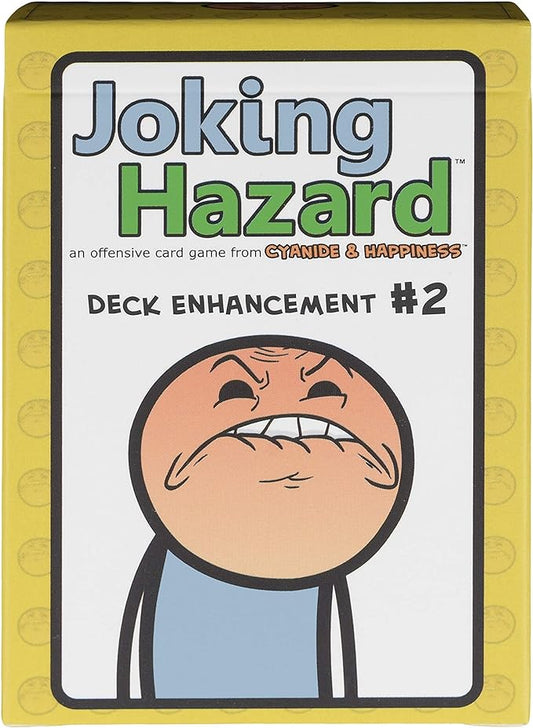 Joking Hazard Deck Enhancement #2 - Expansion Pack for Fun Party Games by Cyanide & Happiness, 100 New Hilarious Comic Cards | Perfect for Game Night | Enhancement #2
