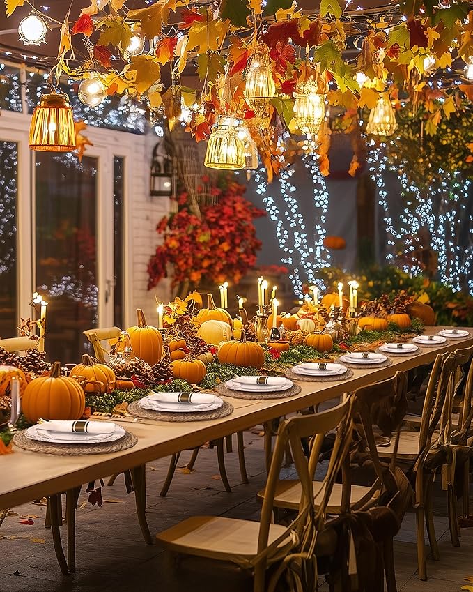 Nervure 175PCS Gold Plastic Plates - Disposable White Gold Party Plates & Pre Rolled Napkins with Cutlery for 25 Guests, 50Plates, 75Silverware, 25Cups, 25Napkin for Wedding & Party & Thanksgiving