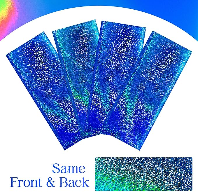 1 pcs Royal Blue Holographic Party Tablecloth 40" x 108" Iridescence Plastic Table Cloth Navy Blue Sparkly Table Covers for Graduation 4th of July Birthday Winter Christmas Party Decoration